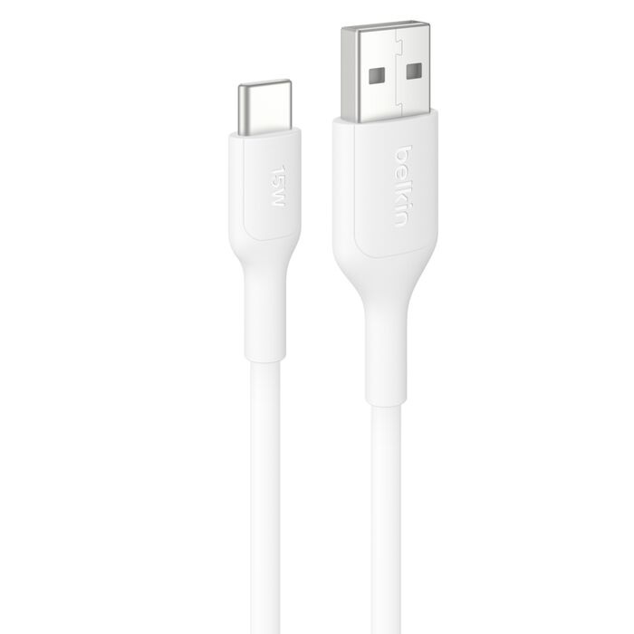 Belkin BoostCharge USB-C to USB-A Cable (2M) - White (CAB021fq2MWH) Cables
