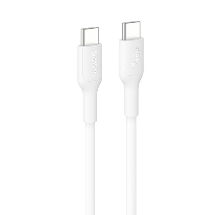 Belkin BoostCharge USB-C to USB-C Cable (1M) - White (CAB023fq1MWH) Cables
