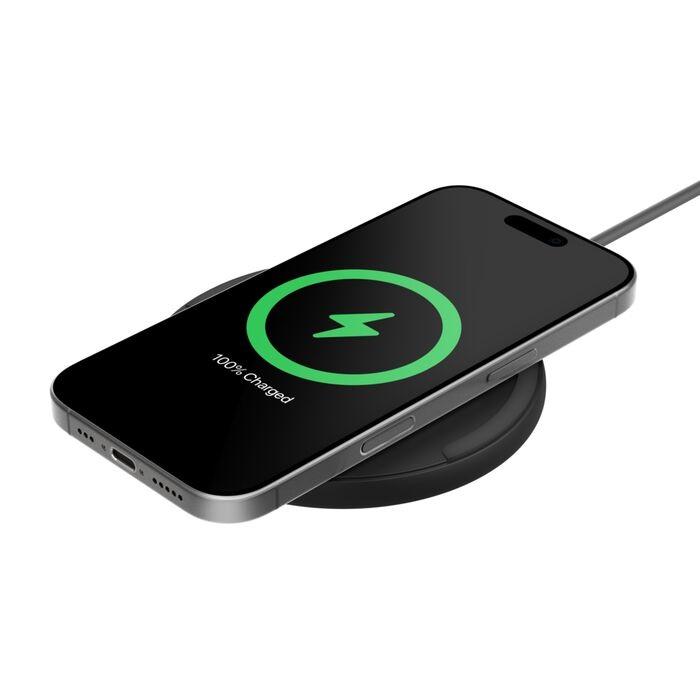 Belkin BoostCharge Wireless Charging Pad + USB-C to USB-C Cable (1.5M) - Black (WIA012fqBK) Chargers - Mobile Devices