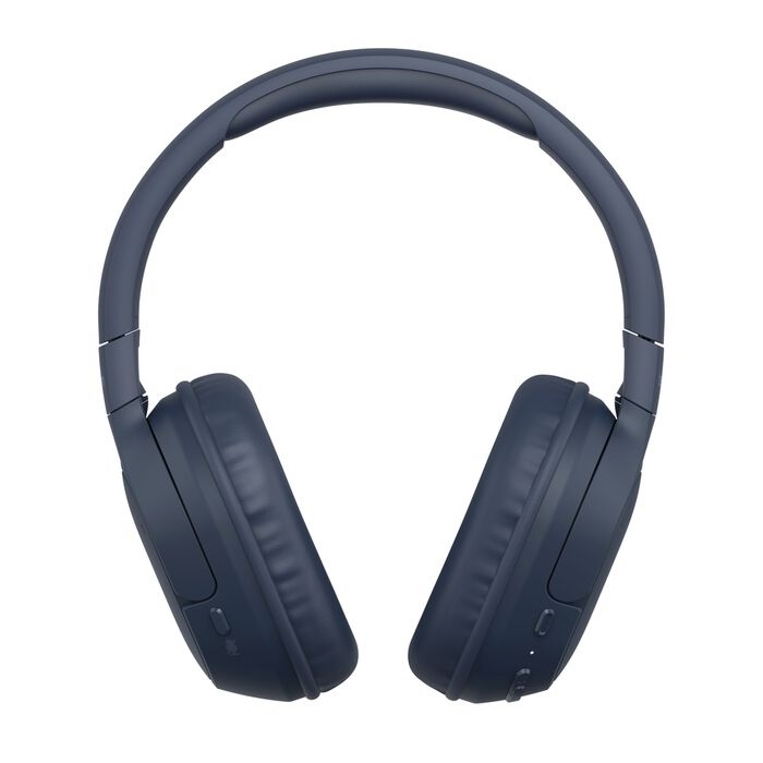 Belkin SoundForm Surround Wireless Over-The-Ear Headphones + USB-C Cable (1.2M) + Audio Cable (3.5mm) (1.2M) - Blue (AUD009FQBL) Speakers