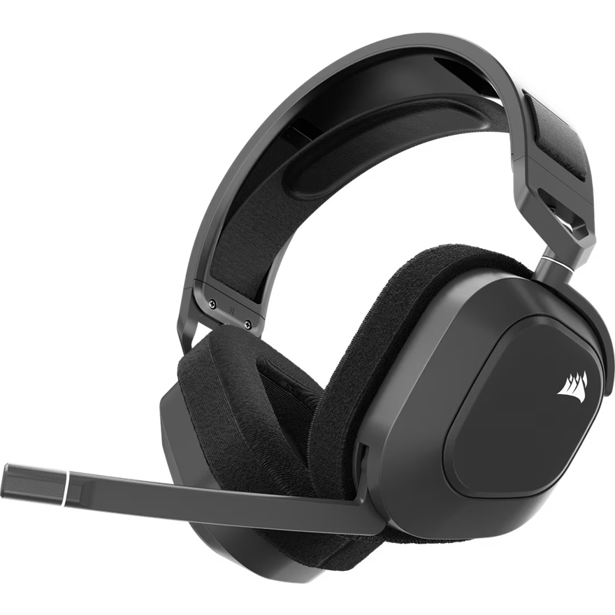Corsair HS80 MAX WIRELESS Gaming Headset – Steel Gray Speakers
