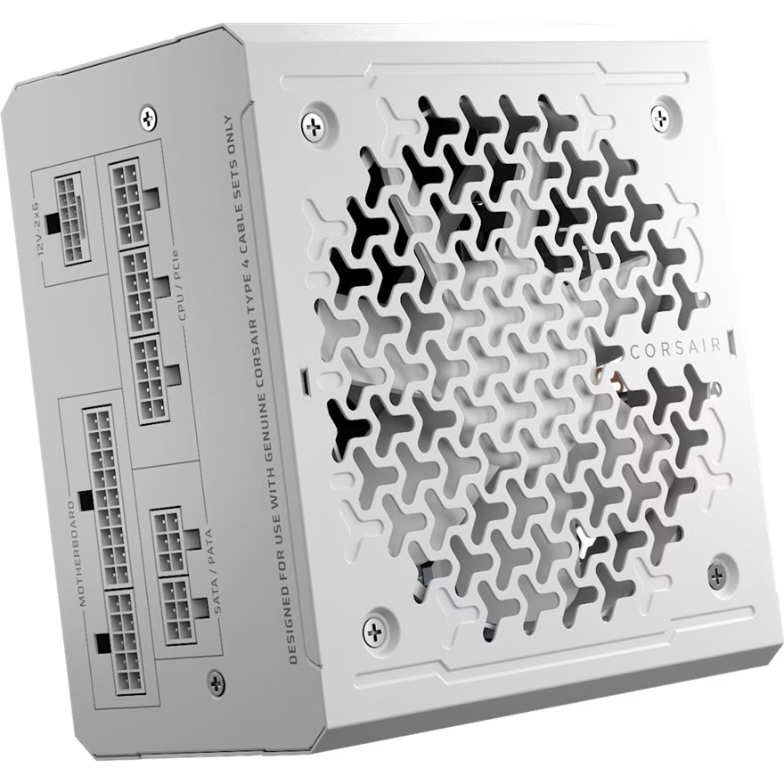 Corsair RMe Series™ RM850e - Fully Modular Low-Noise ATX Power Supply - White (AU) Power Supplies