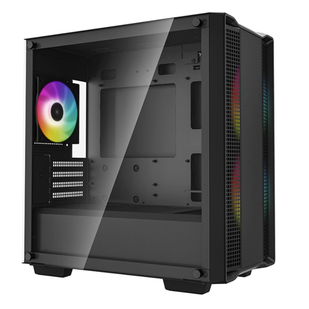 DeepCool CC360 ARGB Micro-ATX Case 3x120mm Pre-Installed ARGB Fans Cases & Accessories