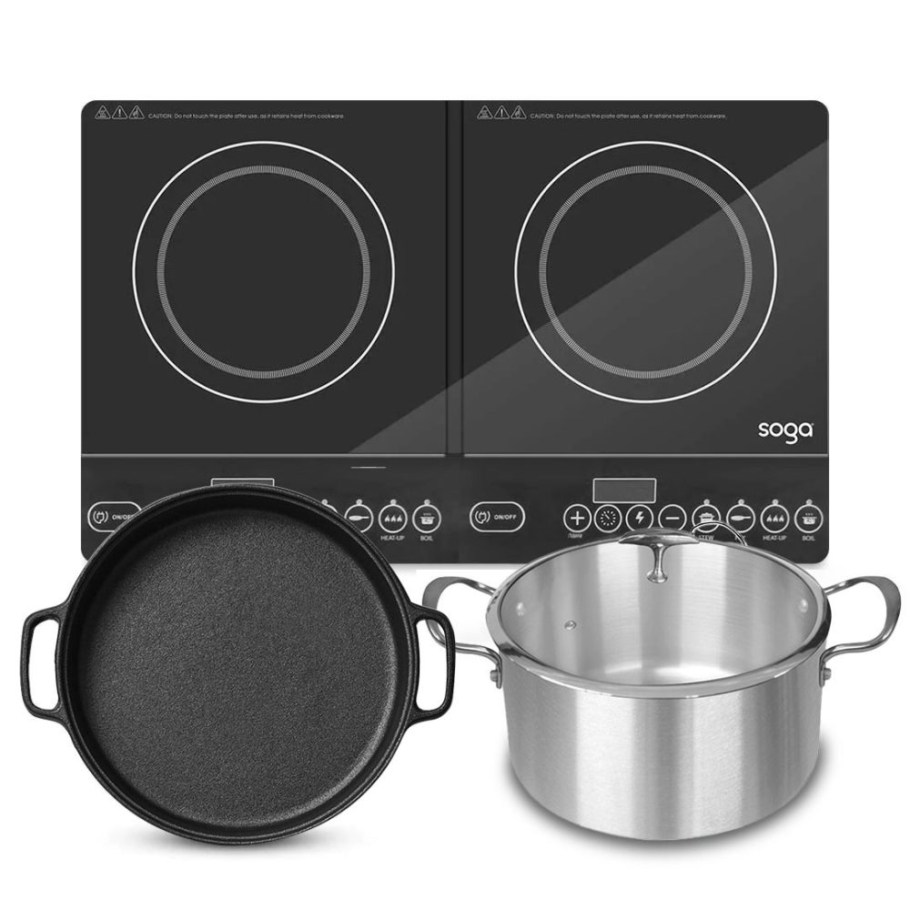 1-SOGA Dual Burners Cooktop Stove