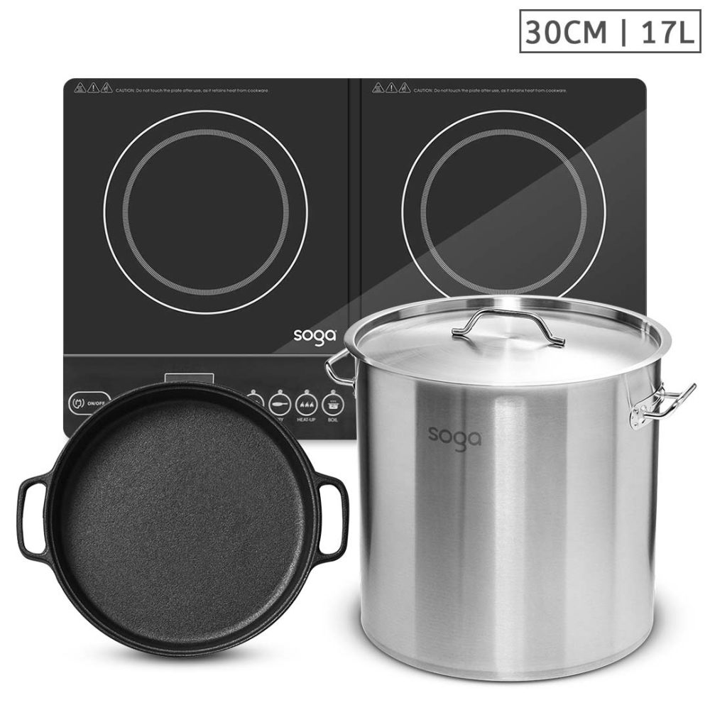 1-SOGA Dual Burners Cooktop Stove