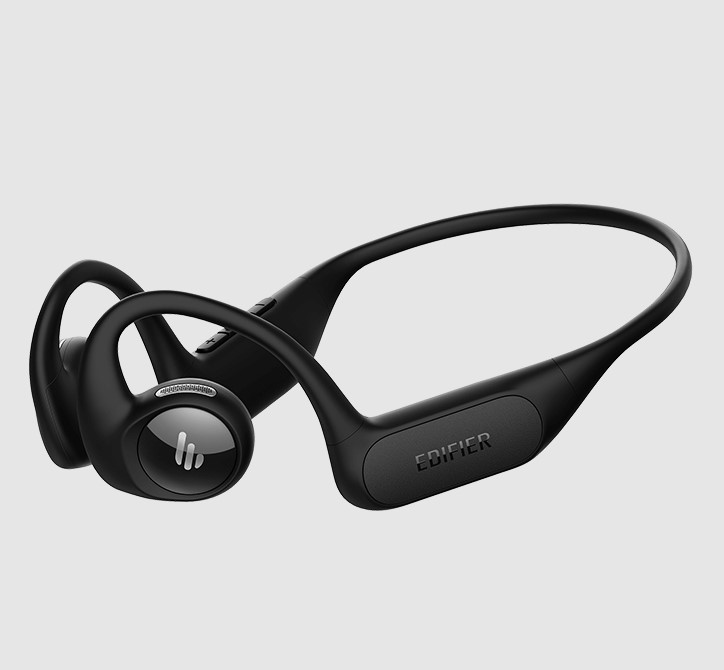 Edifier Comfo Run Open-Ear Wireless Sports Headphones -Black Bluetooth V5.3 IP55 Speakers