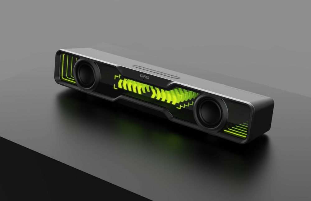 Edifier QS30 Black GTM Deck Version 03 Computer / Tabletop Bluetooth Speaker 2.5W*2 (RMS) total output power Dual 2' (52mm) full-range drivers Speakers