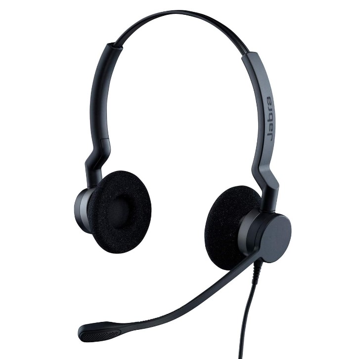 Jabra Biz 2300 Duo UC USB-A Corded Headset VOIP Headsets