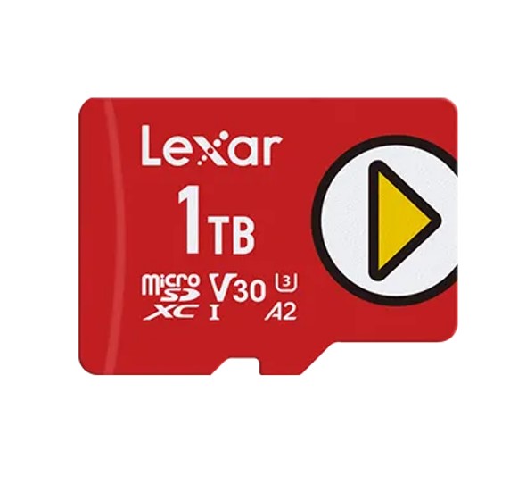 Lexar PLAY microSDXC™ UHS-I Card 1TB – up to 160MB/s read Flash Memory