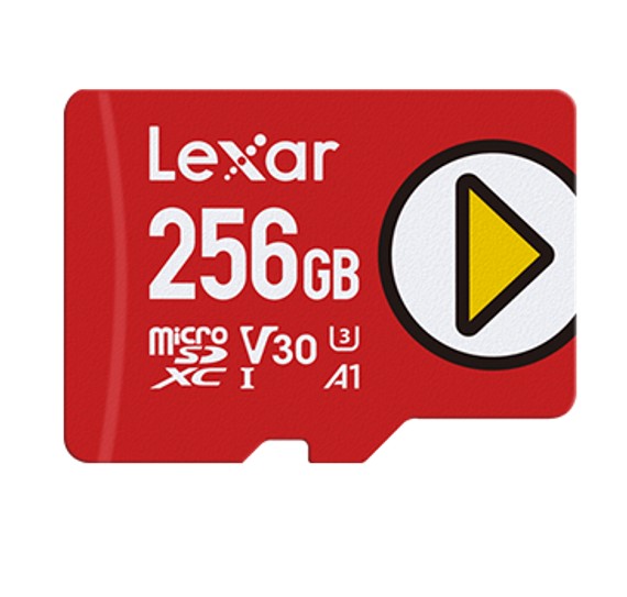 Lexar PLAY microSDXC™ UHS-I cards 256GB up to 160MB/s read Flash Memory
