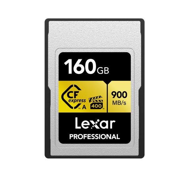 Lexar Professional CFexpress ™Type A card Gold series 160GB -- CFexpress Type A Professional Gold Series Flash Memory