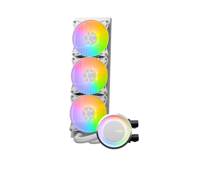 MSI MAG CORELIQUID E360 WHITE Liquid CPU Cooler Fan & Cooling Products