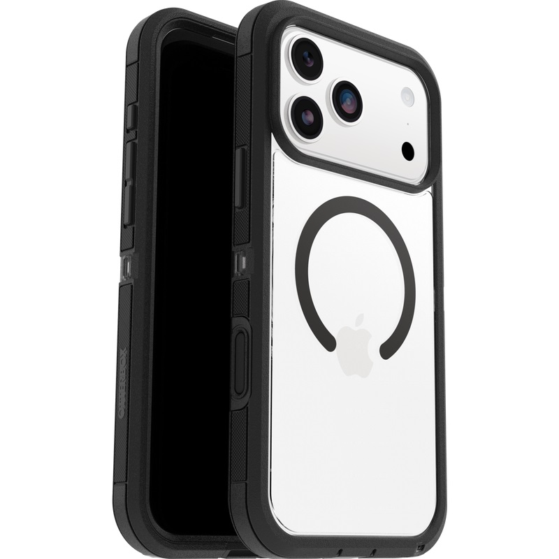 OtterBox Defender XT Pro MagSafe Apple iPhone 17 Pro Max (6.9') Case Dark Side (Clear/Black) - (77-98534) Mobile Phone Cases