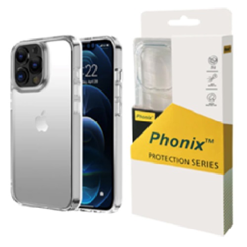 Phonix Apple iPhone 16e/ iPhone 15/ iPhone 14/ iPhone 13 (6.1') Clear Rock Shockproof Case - Ultra-thin Mobile Phone Cases