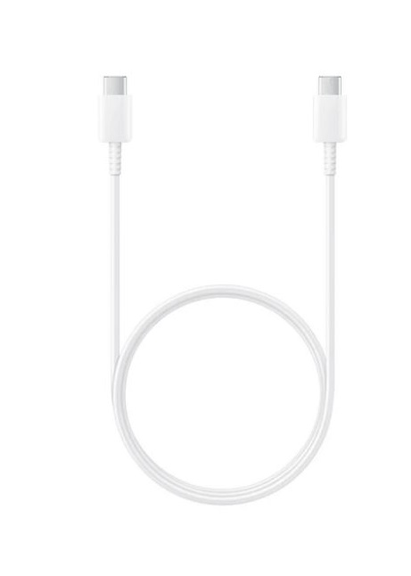 Samsung 60W USB-C to USB-C (2.0) Cable (1M) - White(EP-DA705BWEGWW) Cables