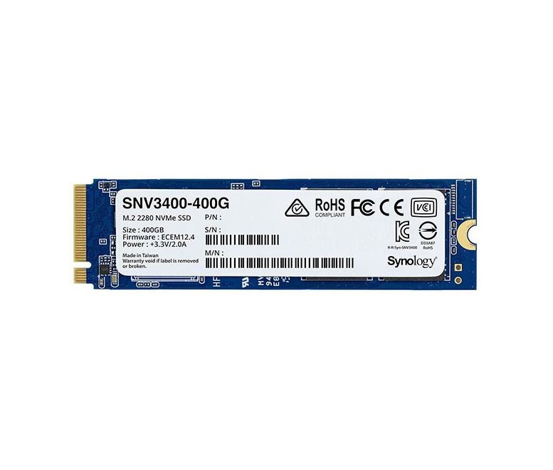 Synology SNV3400-400G M.2 NVMe SSD SNV3000 Series Hard Disk Drives - SSD