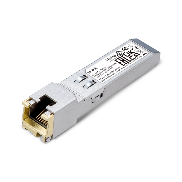 TP-Link TL-SM331T 1000BASE-T RJ45 SFP Module. 100m Reach Over UTP Cat 5e Or Above Cable Network - Consumer