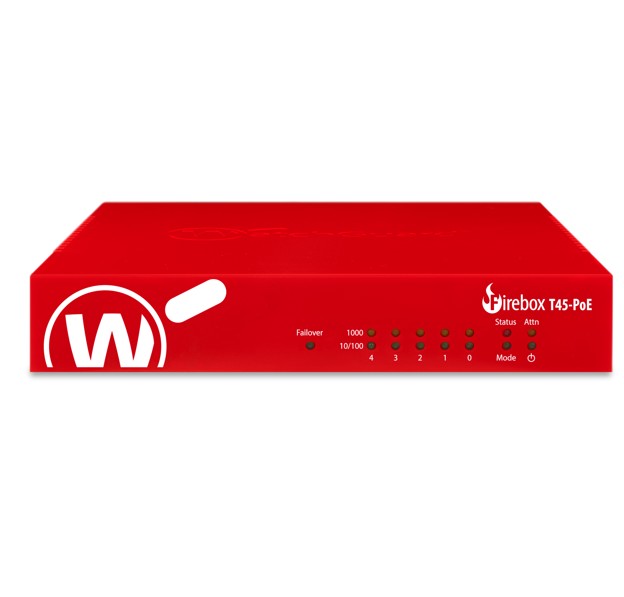 WatchGuard Total Security Suite for Firebox T45-PoE - 1-Year Network - Security UTM