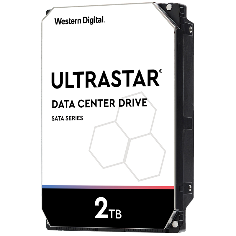 Western Digital WD Ultrastar 2TB 3.5' Enterprise HDD SATA 128MB 7200RPM 512N SE DC HA210 24x7 600MB Buffer 2mil hrs MTBF 5yrs wty HUS722T2TALA604 Hard Disk Drives - SATA