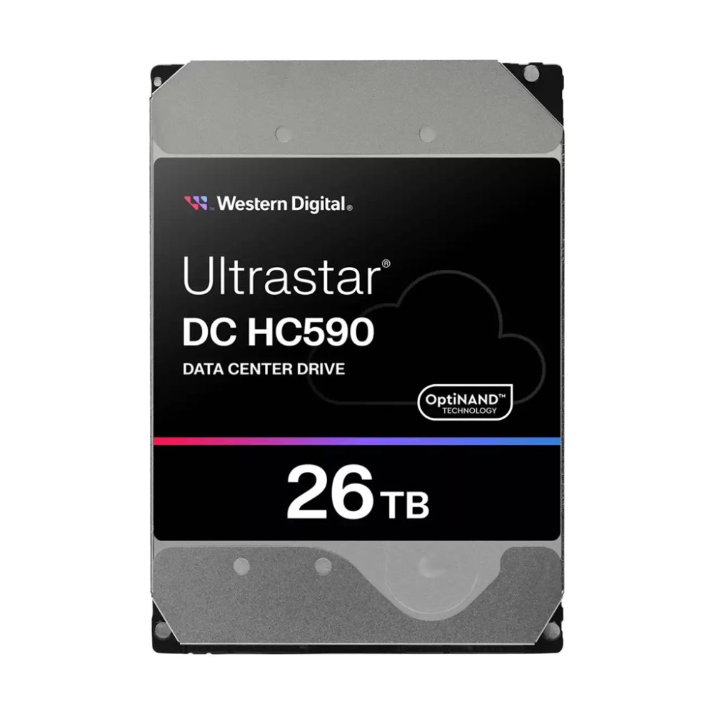 Western Digital WD Ultrastar DC HC590 Data Center Hard Drive - 26TB 3.5' SATA 512MB 7200RPM 5yrs wty WUH722626ALE6L4 Hard Disk Drives - SATA