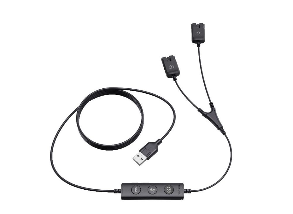 Yealink USB/QD Trainer Cable(1PCS) VOIP Headsets