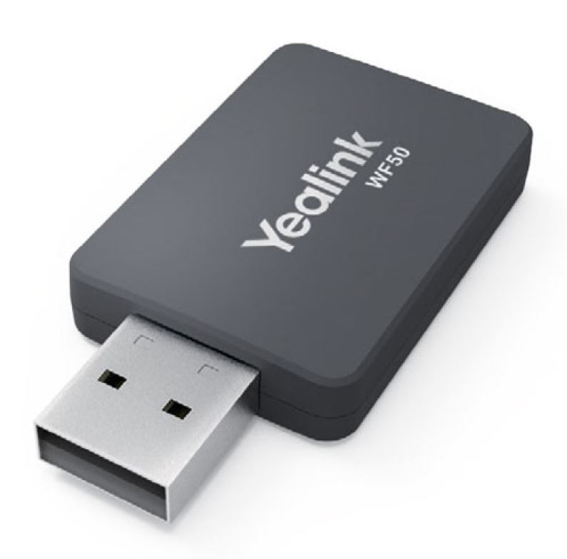 Yealink WF50 V1 Dual Band WiFi USB Dongle - SIP-T42U/T43U/T46U/T48U/T53 IP Phone VOIP Phones