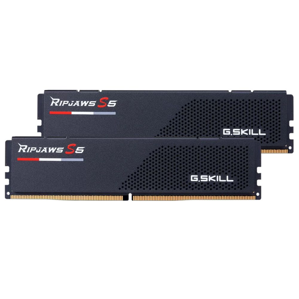 G.SKILL F5-5200J4040A16GX2-RS5K 32GB (2 x 16GB)/ DDR5 5200 MT/s/ Timings 40-40-40-83/ Voltage 1.1V/ Ripjaws S5 Memory