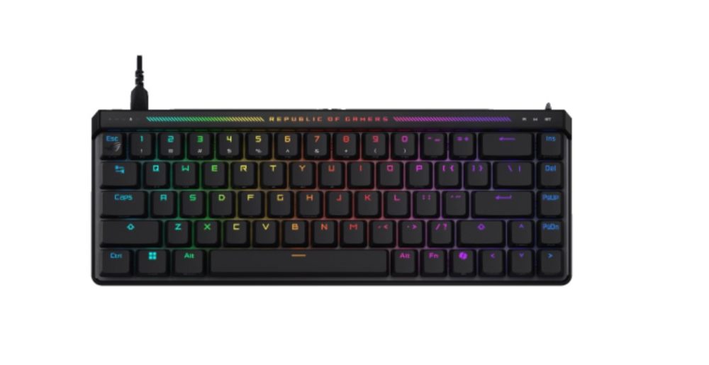 ASUS ROG Falchion Ace HFX 65% Compact Gaming Keyboard Keyboards