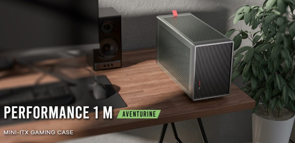 Antec Performance 1 M Aventurine Green. Mini-ITX USB 3.1 Type-C Cases & Accessories