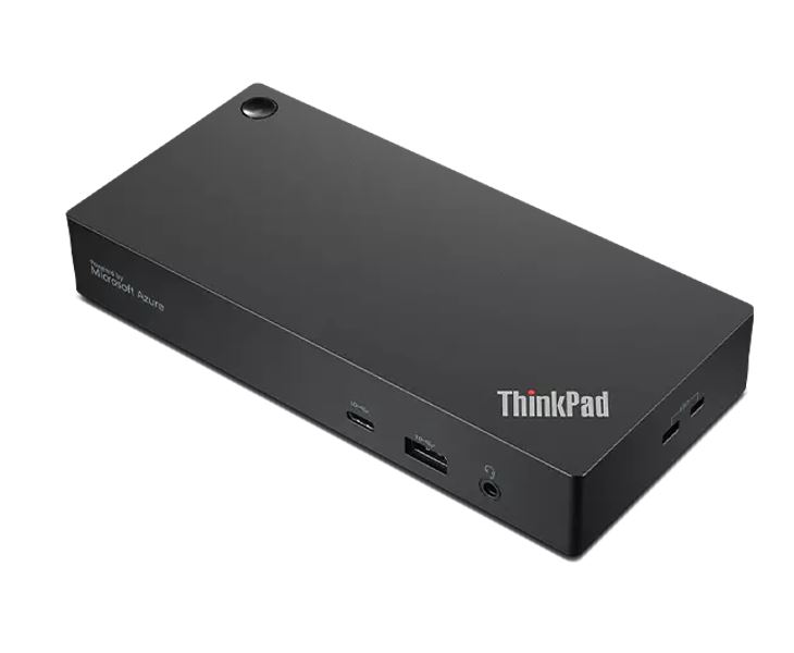 LENOVO ThinkPad Universal USB-C Smart Dock 100W Power Delivery 4K Triple Displays 2xDP HDMI 5xUSB-A USB-C Audio GbE w Microsoft Azure Sphere 135W AC Notebook Accessories