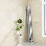 6-SOGA 2X 1.6m Portable Standing Clothes Drying Rack Foldable Space-Saving Laundry Holder 3 Poles