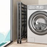 5-SOGA 1.6m Portable Wing Shape Clothes Drying Rack Foldable Space-Saving Laundry Holder