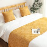 2-SOGA 1.5m Bec 3D Arched Bed Banner Vintage Scarf Runner Bedding Tail Pad Flag Set of 3