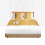 1-SOGA 1.5m Bec 3D Arched Bed Banner Vintage Scarf Runner Bedding Tail Pad Flag Set of 3