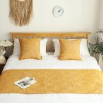 3-SOGA 1.5m Bec 3D Arched Bed Banner Vintage Scarf Runner Bedding Tail Pad Flag Set of 3