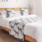 4-SOGA 1.5m Bed Light Luxury Zebra Vintage Bed Scarf Runner Bedding Tail Pad Flag For Home Hotel Set of 3