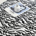 6-SOGA 1.8m Bed Light Luxury Mottled Bed Banner Vintage Scarf Runner Bedding Tail Pad Flag For Home Hotel Set of 3