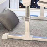 5-SOGA 60X40cm Wood Small Laptop Bed Portable Foldable Study Table Adjustable