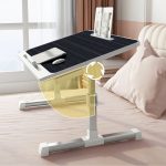 5-SOGA 2X 60X40cm Black Small Laptop Bed Portable Foldable Study Table Adjustable