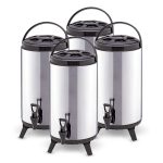 1-SOGA 4X 16L Portable Insulated Cold/Heat Coffee Tea Beer Barrel Brew Pot With Dispenser