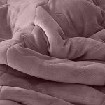 5-SOGA Light Purple Throw Blanket Warm Cozy Double Sided Thick Flannel Coverlet Fleece Bed Sofa Comforter