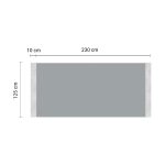 6-SOGA 2X Red Diamond Pattern Knitted Throw Blanket Warm Cozy Woven Cover Couch Bed Sofa Home Decor with Tassels