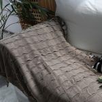 7-SOGA Coffee Textured Knitted Throw Blanket Warm Cozy Woven Cover Couch Bed Sofa Home Decor with Tassels