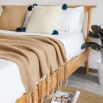 6-SOGA 2X Coffee Tassel Fringe Knitting Blanket Warm Cozy Woven Cover Couch Bed Sofa Home Decor