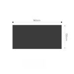 5-SOGA 130x160cm Throw Blanket  Black and White New Year Limited Edition Peace and Joy Plush Cozy