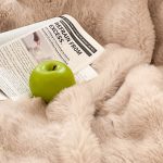 5-SOGA 200cm Light Camel Fur Fuzzy Super Soft and Cozy Fluffy Throw Blanket