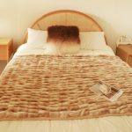 7-SOGA 150x200cm Throw Blanket Camel Brown Double Layer Rabbit Fur Cozy Comfort with Stylish Decor