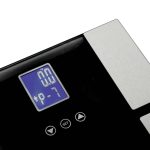 3-SOGA Digital Electronic LCD Bathroom Body Fat Scale Weighing Scales Weight Monitor Black