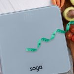 3-SOGA 2X 180kg Digital Fitness Weight Bathroom Gym Body Glass LCD Electronic Scales White