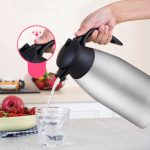 4-SOGA 1.5L Silver Color 3-Layer Stainless Steel Vacuum Durable Thermal Flask